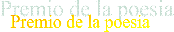 Premio de la poesia
